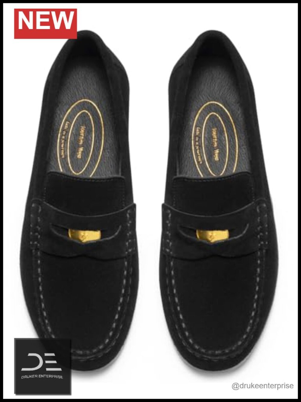 Suede Penny Loafers Slip-On Women's Classic Comfort
